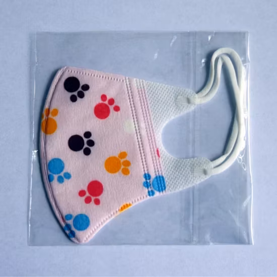 Einweg-Vliesstoff-3D-Faltbare Mode-Gesichtsmaske mit Ohrbügel für Kinder